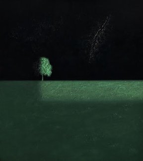«Дерево». 140х124. Холст, авторская техника. 2016 год.