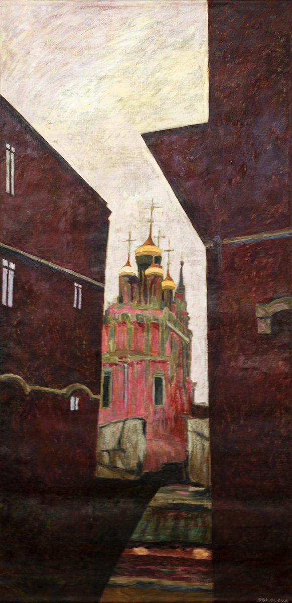 картина Кадашёвская церковь