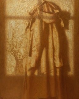 «Весна. Жекин плащ». 125х100. Холст, авторская техника. 2008 год.