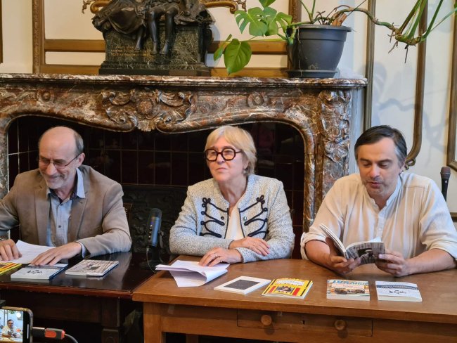 Встреча в Ассоциации бельгийских писателей