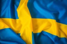 Фото флаг Швеции